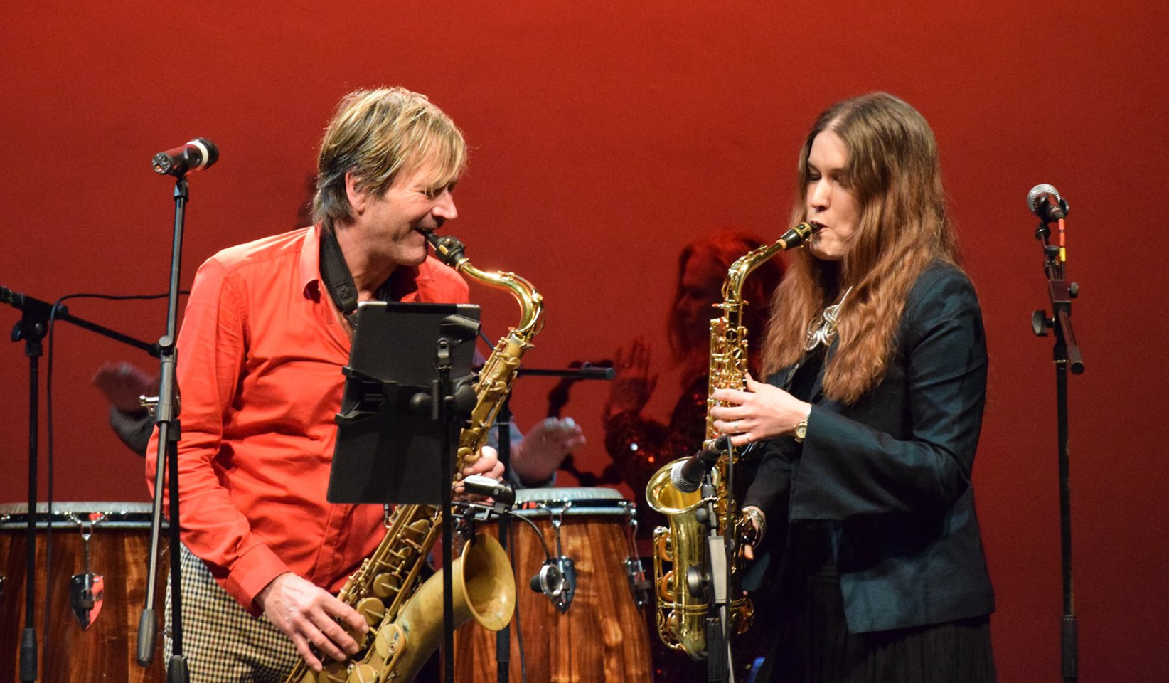 Jessica Lee Morgan and Steve Norman